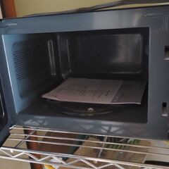 電子レンジ、2024年製、取扱説明書在り、イベントで数回使用の画像