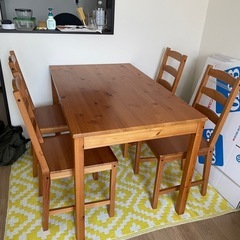 IKEA 未使用ダイニングセット　140cmサイズ　地域限定送料無料 楽天市場】ダイニングテーブルセット 2人 円形 セラミック 丸 2