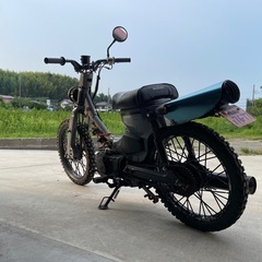 スズキ 2サイクルバーディー カブチョッパー風トラッカー仕様の画像