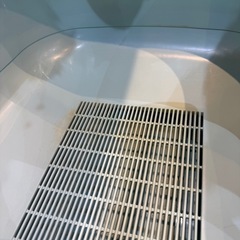 【数日後処分します】デオトイレ　ハーフカバー本体　ブルー 　の画像