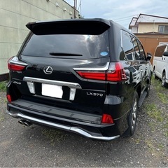 本州仕入れ　LX570 モデリスタ　車検付き　内装黒革！の画像