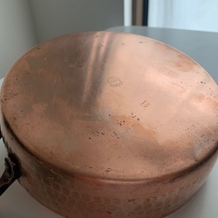 18cm 銅鍋　フランスアンティークの画像