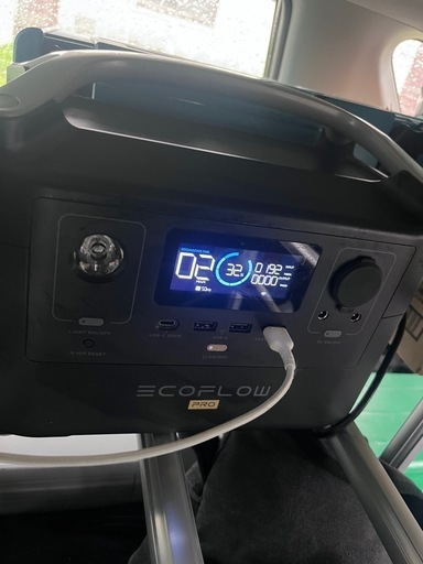 ポータブル電源　
エコフロー　  Pro