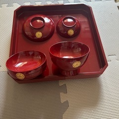 お食い初め食器　男の子用の画像