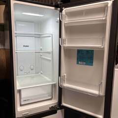 HAIER  ハイアール自動霜取り パールホワイト ジャイアントフリーザー JR-SX21A(W) 右開き 容量208L freemo(フリーモ) 2023年製 幅45.3cm Used/美品の画像