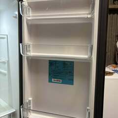 HAIER  ハイアール自動霜取り パールホワイト ジャイアントフリーザー JR-SX21A(W) 右開き 容量208L freemo(フリーモ) 2023年製 幅45.3cm Used/美品の画像