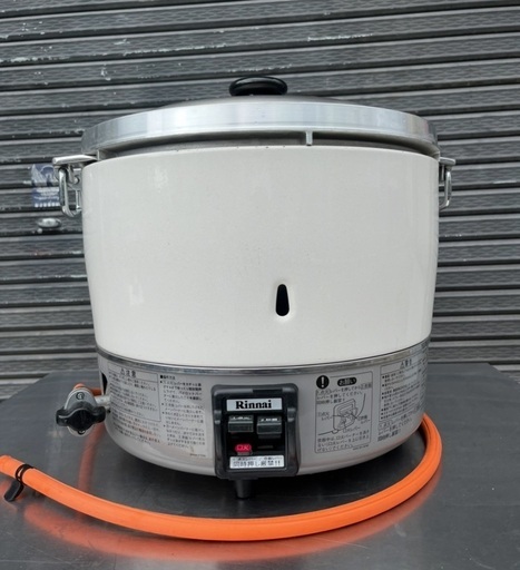 点火確認済　リンナイ　LPガス炊飯器　3升 RR-30S1 6L Amazon | リンナイ 業務用ガス炊飯器(プロパンガス用) 【普及