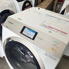 【超美品‼️】最上級機種 パナソニック 2018年製 11.0/6.0kgドラム式洗濯乾燥機 洗濯機 ヒートポンプ乾燥 洗剤･柔軟剤自動投入 ナノイーX クリスタルホワイト♪の画像