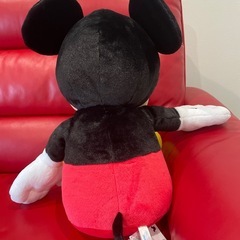 ミッキーマウス　お座りぬいぐるみの画像