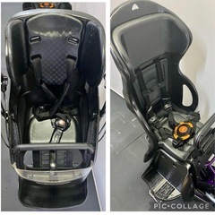 1年保証 送料無料　ブリヂストン　20インチ　子供乗せ　紫色　電動アシスト自転車　g815の画像