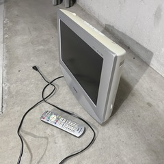 ジャンク品 Panasonic Viera 小型液晶テレビ シルバー TH-17LX8-Sの画像