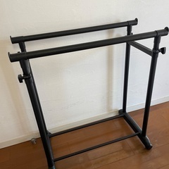 パール金属　ハンガーラック　ダブル