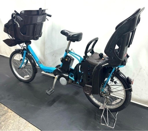 1年保証新型パナソニックギュットミニ20インチ水色電動アシスト自転車