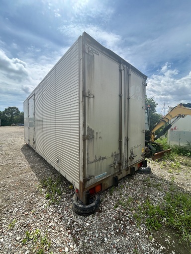 床アルミ良品【希少】 4トン冷凍冷蔵コンテナ 幅248cm長さ635cm高