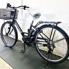 1年保証 送料無料　ブリヂストン　ステップクルーズ　黒色　電動アシスト自転車　g815の画像