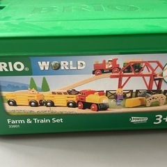 【美品】BRIO farm&train set の画像