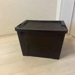 【中古】収納ケース　ブラウンの画像