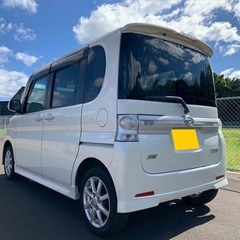 低走行8万キロ☆24年式☆月々1万円〜分割可❗️車検2年付き！【名義変更代込み】広い車内！大人気‼️ダイハツ タントカスタム☆Bluetoothナビ付き☆走行中DVD見れます♪ETC付き☆純正アルミ☆事故修復歴無し☆便利なスライドドア☆ドライブレコーダー☆そのまま乗って帰れます！の画像