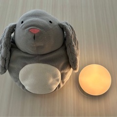 IKEA　ナイトランプ 授乳ランプ 常夜灯　ぬいぐるみの画像
