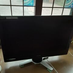 ☆０円無料　SHARP　液晶テレビ + テレビ台セットでの画像