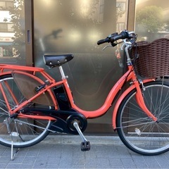 電動自転車 3579 ブリヂストン アシスタ 26インチ オレンジの画像