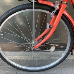 電動自転車 3579 ブリヂストン アシスタ 26インチ オレンジの画像