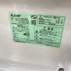 【トレファク神戸新長田店 買取/販売】取りに来られる方限定！MITSUBISHIの2ドア冷蔵庫2021年製のご紹介です！の画像