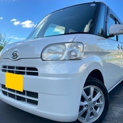 低走行7万キロ台☆月々9千円〜分割可❗️車検2年付き！【名義変更代込み】広い車内！大人気‼️ダイハツ タント☆Bluetoothナビ付き☆走行中DVD見れます☆純正アルミ☆事故修復歴無し☆電動スライドドア☆ドライブレコーダー☆そのまま乗って帰れます！の画像