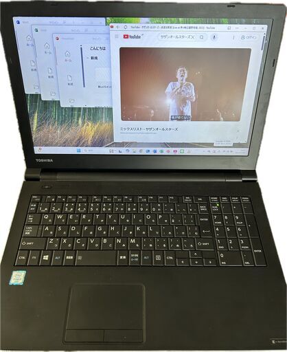 東芝大画面ノートPC Win11/Office/i3/8GB/SSD/ (まるた) いずみ