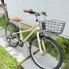 KhodaaBloom コーダーブルーム asson J24 アイボリー（自転車　子供用　24インチ）の画像