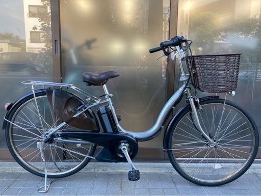 電動自転車 3581 ヤマハ PASナチュラ 26インチ シルバー 電動自転車 3581 ヤマハ PASナチュラ 26インチ シルバー ♬電動