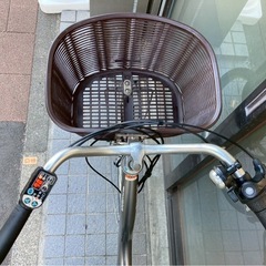 電動自転車 3581 ヤマハ PASナチュラ 26インチ シルバーの画像