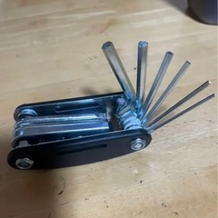 マルチ工具 自転車工具携帯工具 サドルバッグへ収納可能の画像