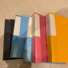 A4ファイル色々5個必要な方いませんか？の画像