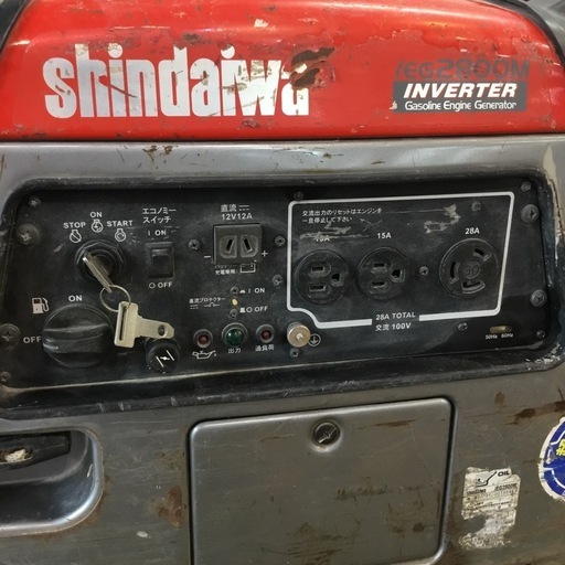 店頭引取限定】【中古】新ダイワ インバーター発電機 41,800円