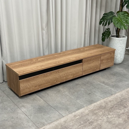 KH-16【新入荷　リサイクル品】AV/TVボード　ブラウン系