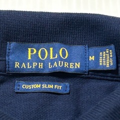美品 ポロラルフローレン ポロベア 半袖 ポロシャツ 鹿の子 ネイビー Mサイズ POLO メンズの画像