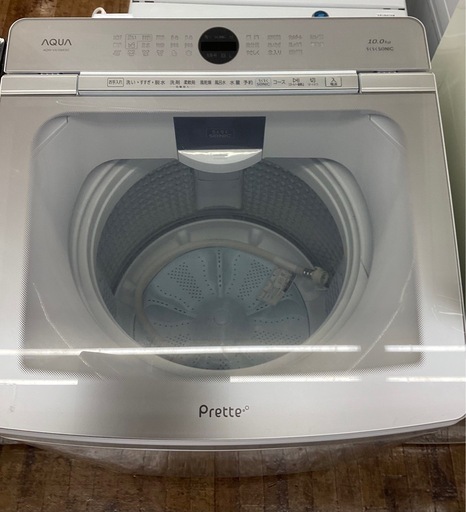 全自動洗濯機　AQUA AQW-VX10Mのご紹介です