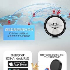 【2025最新Android/ios対応&全球GPS測位＆超強信号】エアタグ airtag スマートタグ 紛失防止タグ gps アンドロイド gps 子供 高齢者 見守り タグ 追跡タグ gpsタグ airタグ スマートトラッカー 忘れ物防止 GPS発の画像