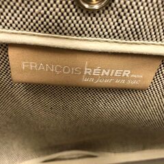 KD148)FRANCOIS RENIER／フランソワ レニエ　トートバッグ　中古品【取りに来られる方限定】の画像