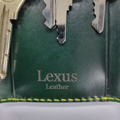 LEXUSレザーハンドメイドキーケースの画像