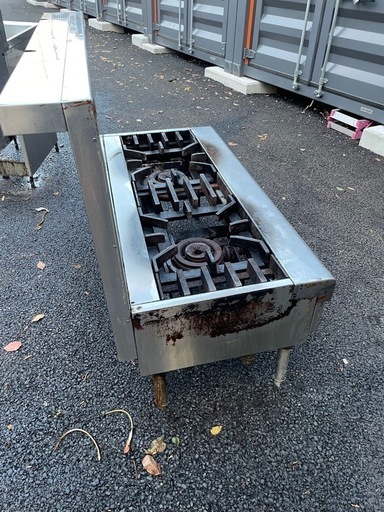 マルゼン 2口 コンロ スープコンロ RGS-137B 都市ガス 業務用 厨房機器