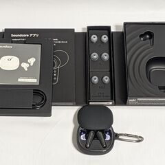 【美品中古品】 Anker Soundcore Liberty 4 ミッドナイトブラック ワイヤレスイヤホン ハイレゾ ノイズキャンセル  マルチポイント接続の画像