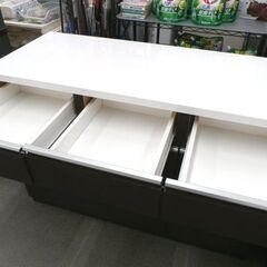【超美品‼️】ニトリ 120cm幅ミドルレンジボード キッチンカウンター食器棚 ♪ニトリ キッチンカウンター キッチンボード 食器棚 レンジ台