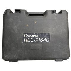Ogura オグラ 鉄筋カッター HCC-F1640 コードレス 40Vmax Makita DC40RA 充電器 バッテリー2個 セット ケース付き 電動工具 切断機 鉄筋 直接引取りの画像