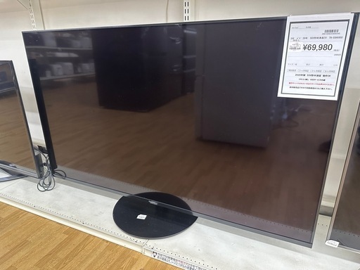 【ドリーム川西店御来店限定】パナソニック　55型4K液晶テレビ　TH-55HX950  2020年製／クリーニング済み 【2001508255600345】