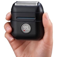 定価2500円！超小型ひげそり 電動シェーバー 往復式シェーバー 深剃り 乾湿両用 髭剃り 電動 シェーバー 深ぞり ひげ剃り IPX7防水 高速モーター 長持ちバッテリー ロック機能 ひげそり シェイバー 男性用 軽量 持ち運び便利 出張/旅行 プレゼントの画像