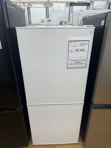 【ドリーム川西店御来店限定】ニトリ　冷蔵庫　NTR-106  2021年製／クリーニング済み 【2125560000021951】