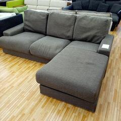 【リユースのサカイ八街店】★ジモティ割あり★ L字ソファー　ブラ...