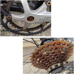 中古自転車 2×9段変速 500MM メリダ クロスバイク軽整備済み 防犯登録対応 町田市 相模原市 MM807の画像